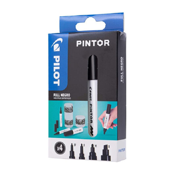 marcadores-pilot-pintor-negro