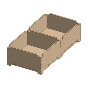 Caja Organizadora Apilable - Set de 3 - Imagen 6